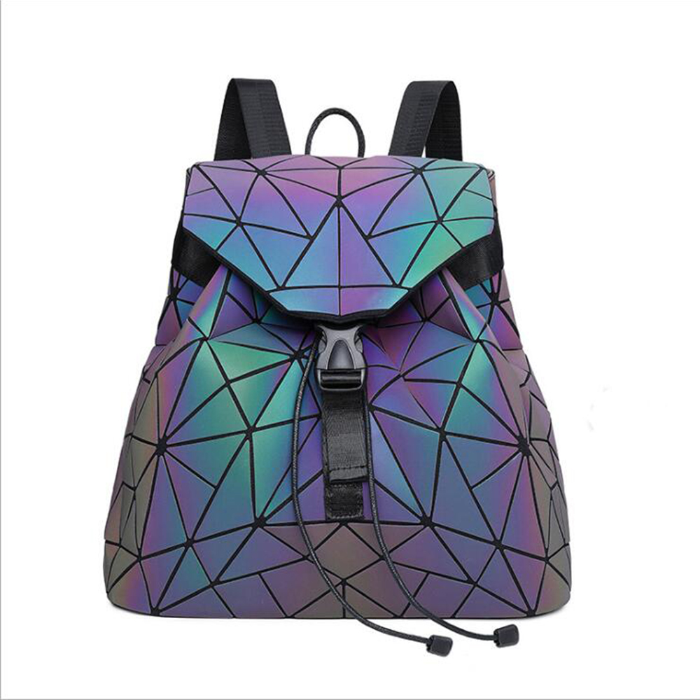 Luminous colorful backpack