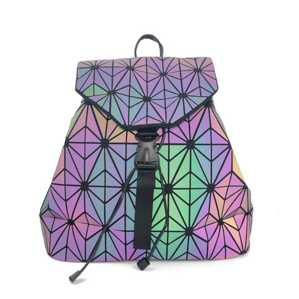 Luminous colorful backpack