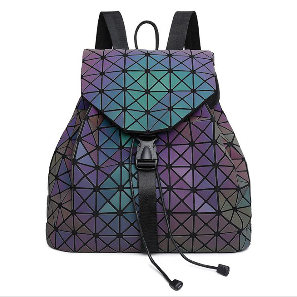 Luminous colorful backpack