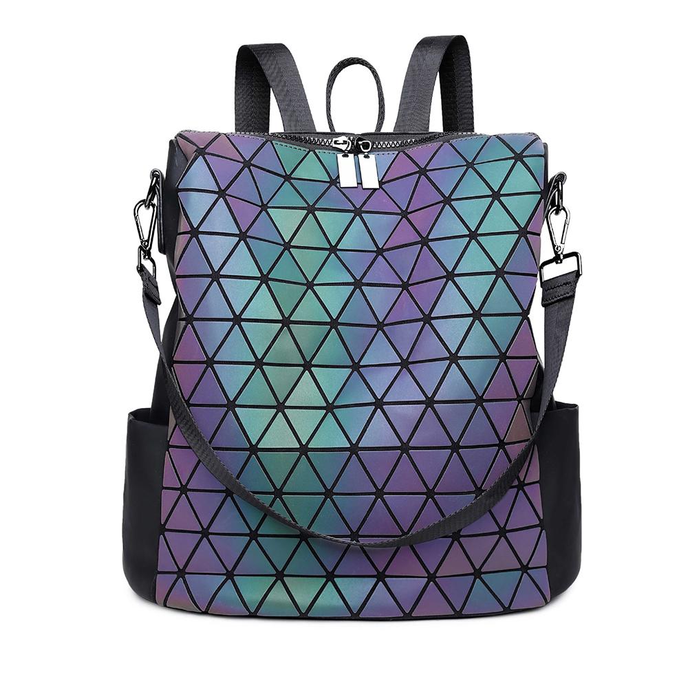 Luminous colorful backpack