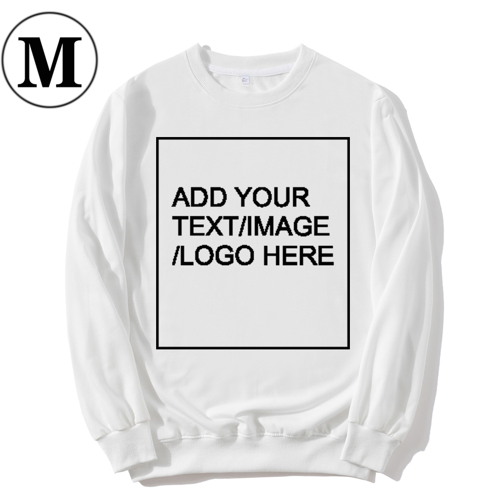 SIZE:M 230G Personalized custom round neck sweatshirt