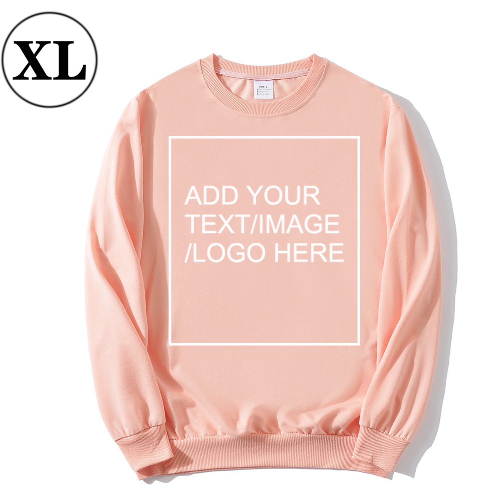 SIZE:XL 230G Personalized custom round neck sweatshirt