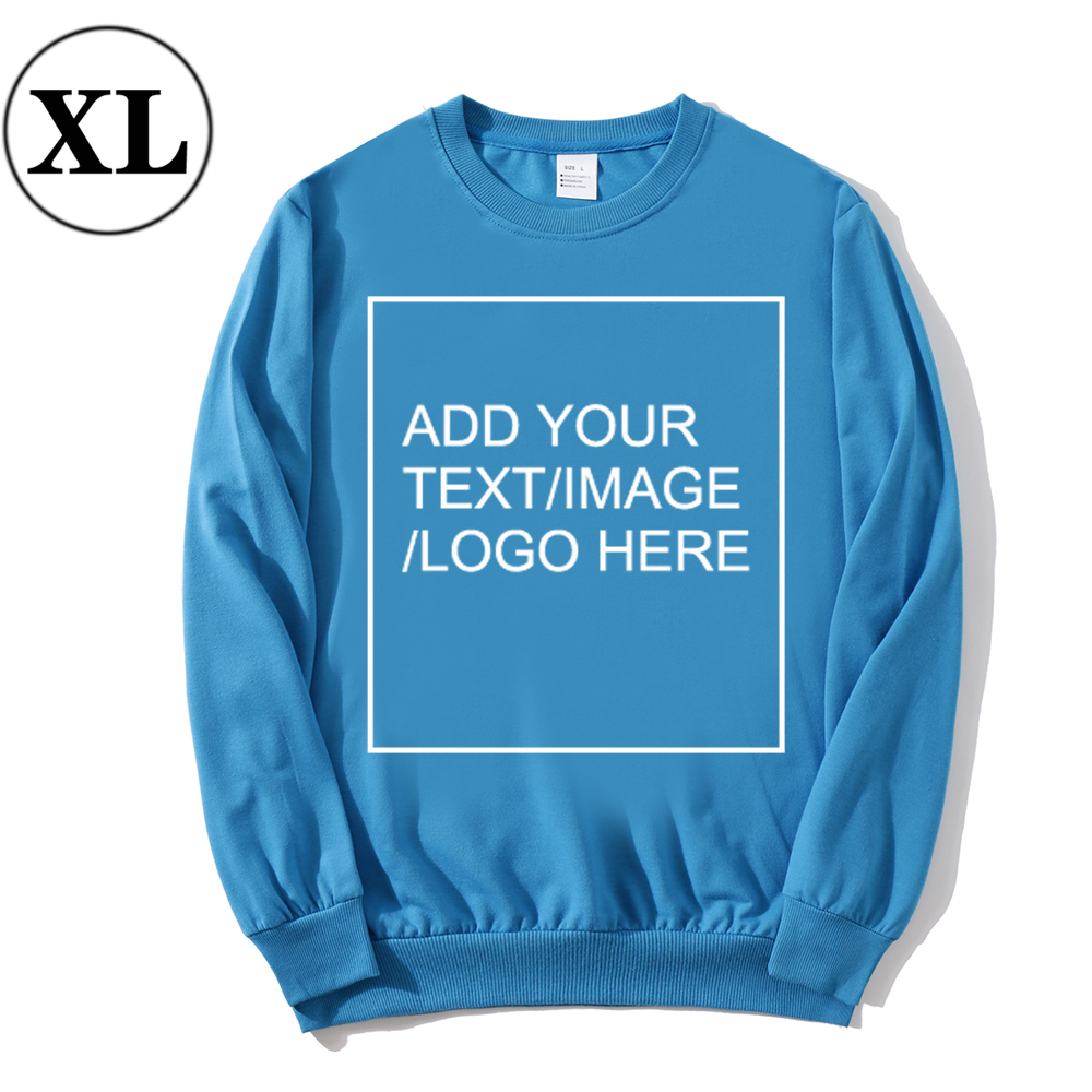 SIZE:XL 230G Personalized custom round neck sweatshirt