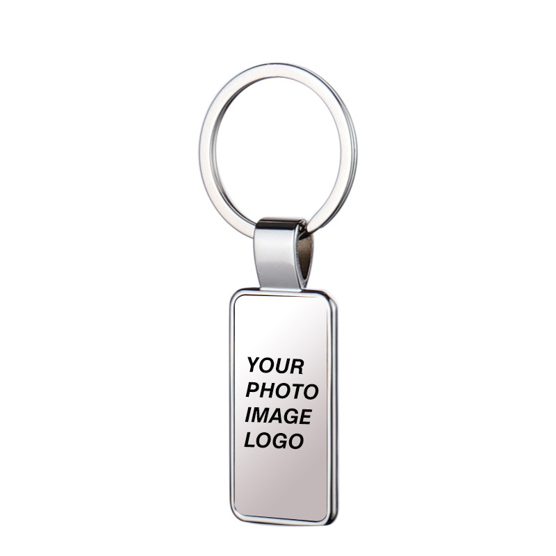 Customizable Thermal Transfer Photo Keychain
