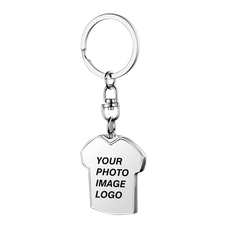 Customizable Thermal Transfer Photo Keychain