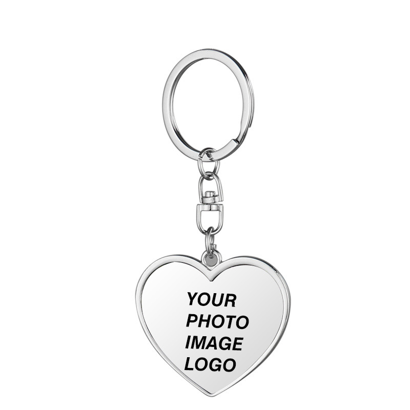 Customizable Thermal Transfer Photo Keychain