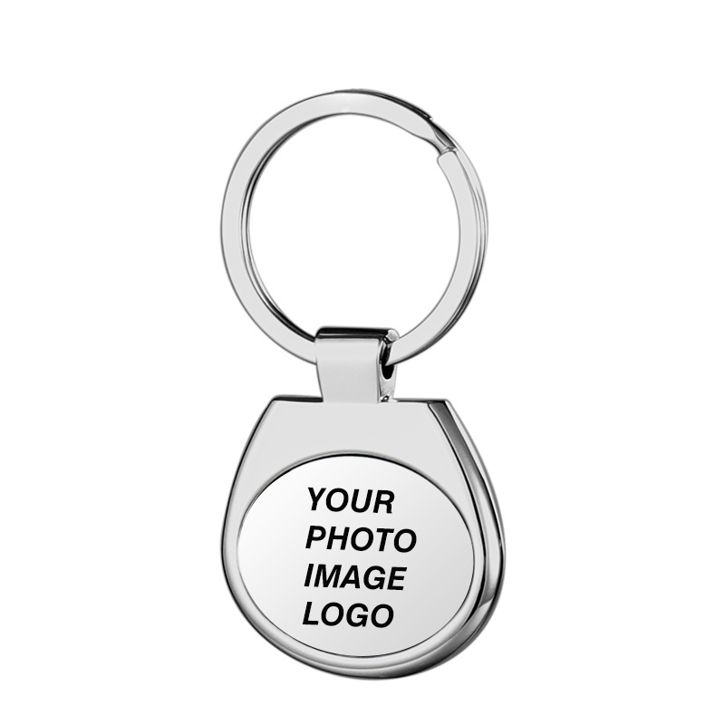Customizable Thermal Transfer Photo Keychain