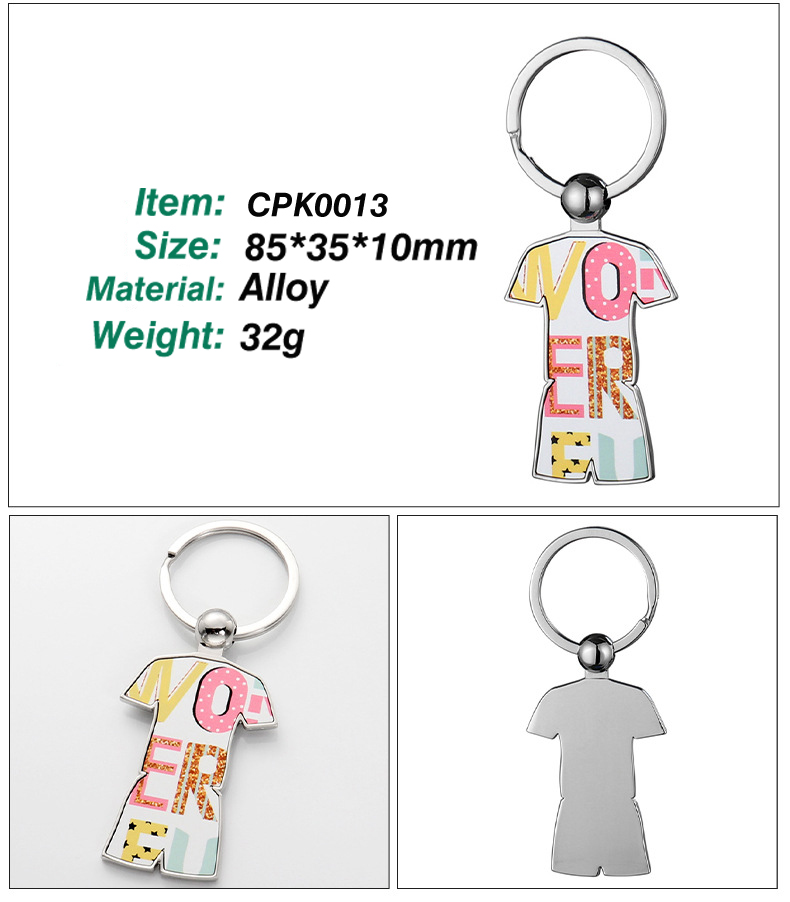 Customizable Thermal Transfer Photo Keychain