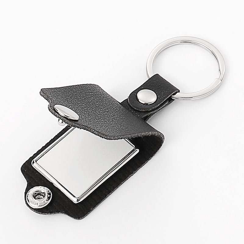 Customizable Thermal Transfer Photo Keychain
Leather