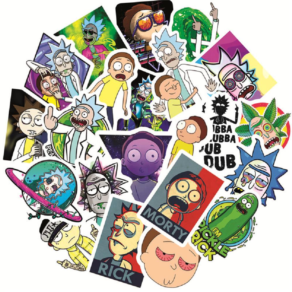 50 pcs Laptop Skateboard doodle Waterproof Sticker