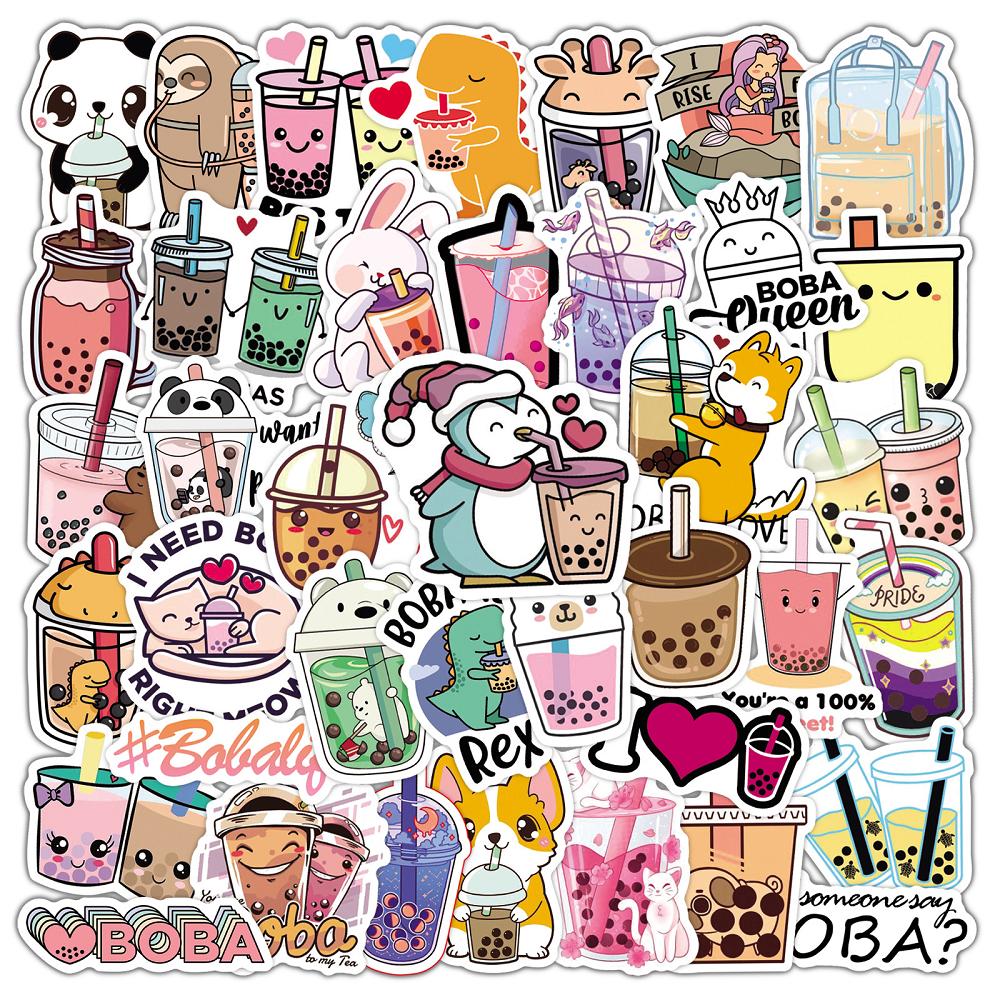 50 pcs Laptop Skateboard doodle Waterproof Sticker