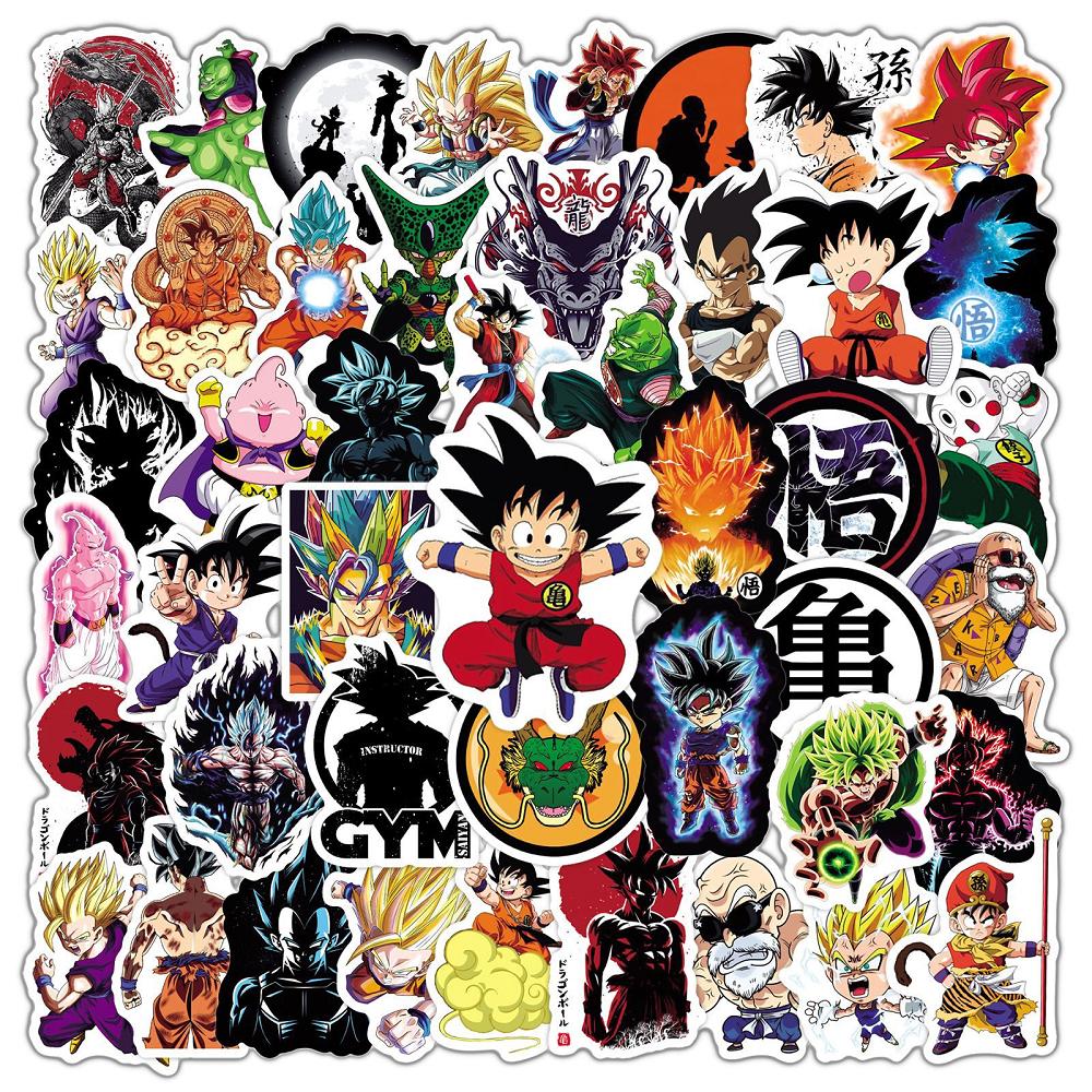 50 pcs Laptop Skateboard doodle Waterproof Sticker