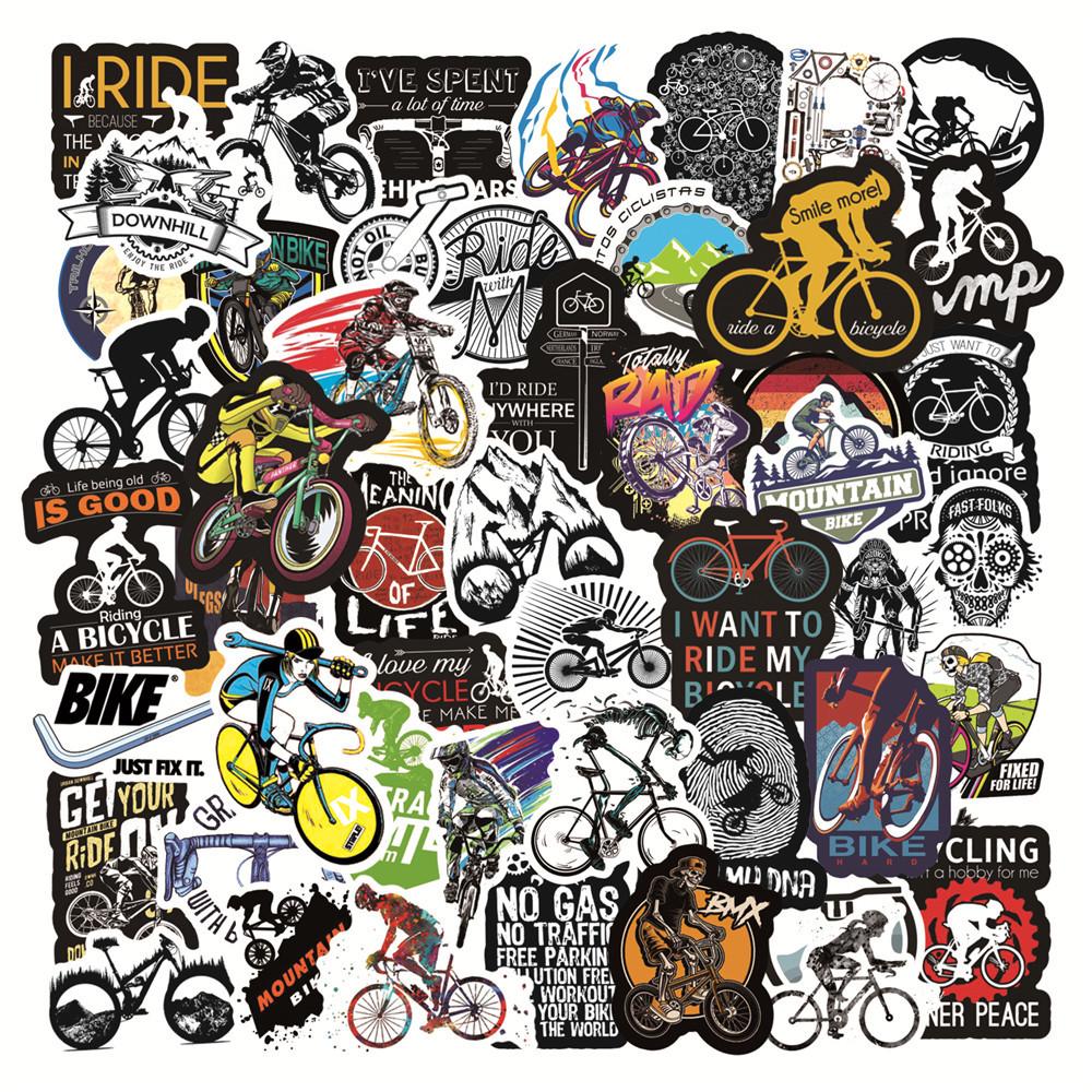 50 pcs Laptop Skateboard doodle Waterproof Sticker