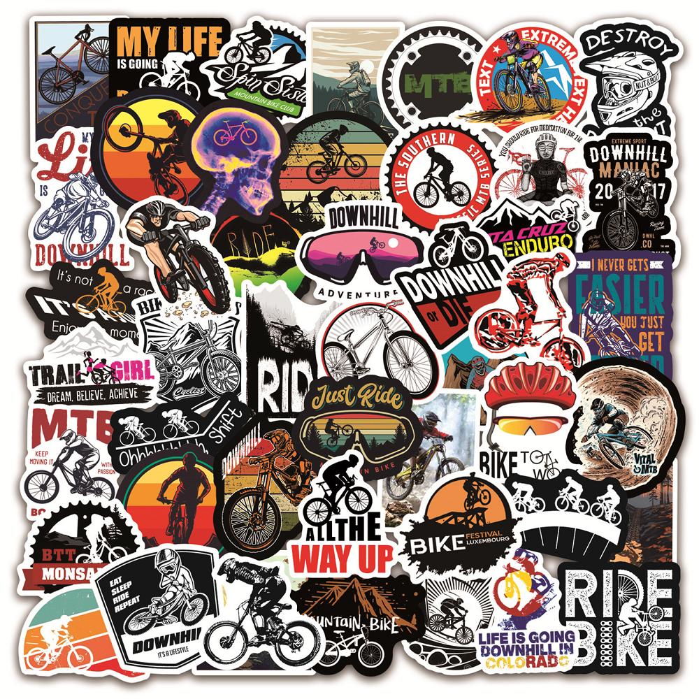 50 pcs Laptop Skateboard doodle Waterproof Sticker