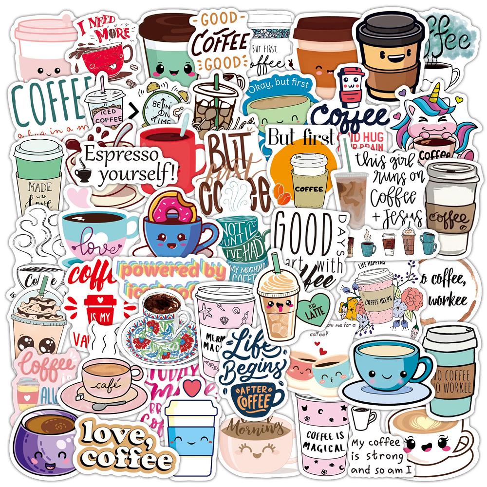 50 pcs Laptop Skateboard doodle Waterproof Sticker