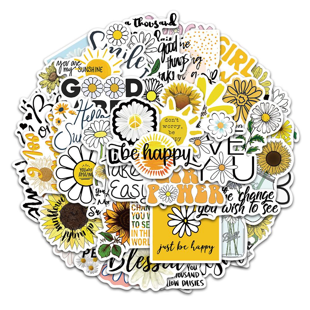 50 pcs Laptop Skateboard doodle Waterproof Sticker