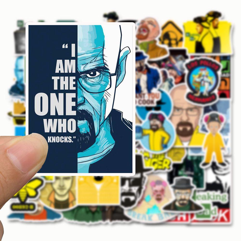 50 pcs Laptop Skateboard doodle Waterproof Sticker