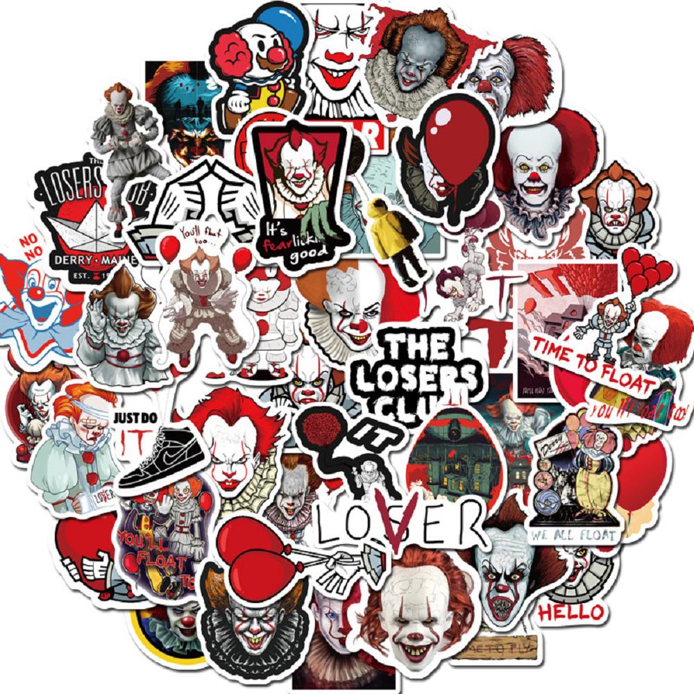 50 pcs Laptop Skateboard doodle Waterproof Sticker