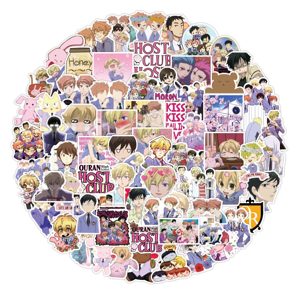 100 pcs Laptop Skateboard doodle Waterproof Sticker