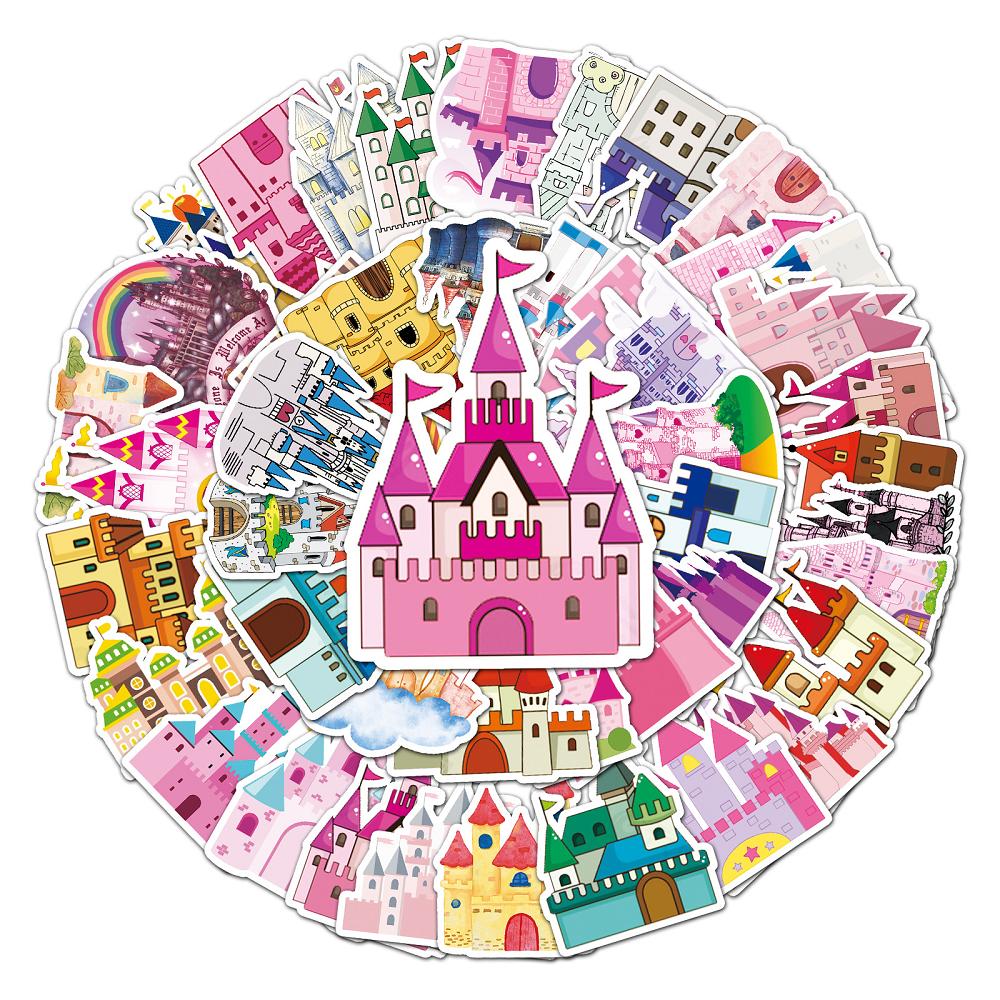 50 pcs Laptop Skateboard doodle Waterproof Sticker