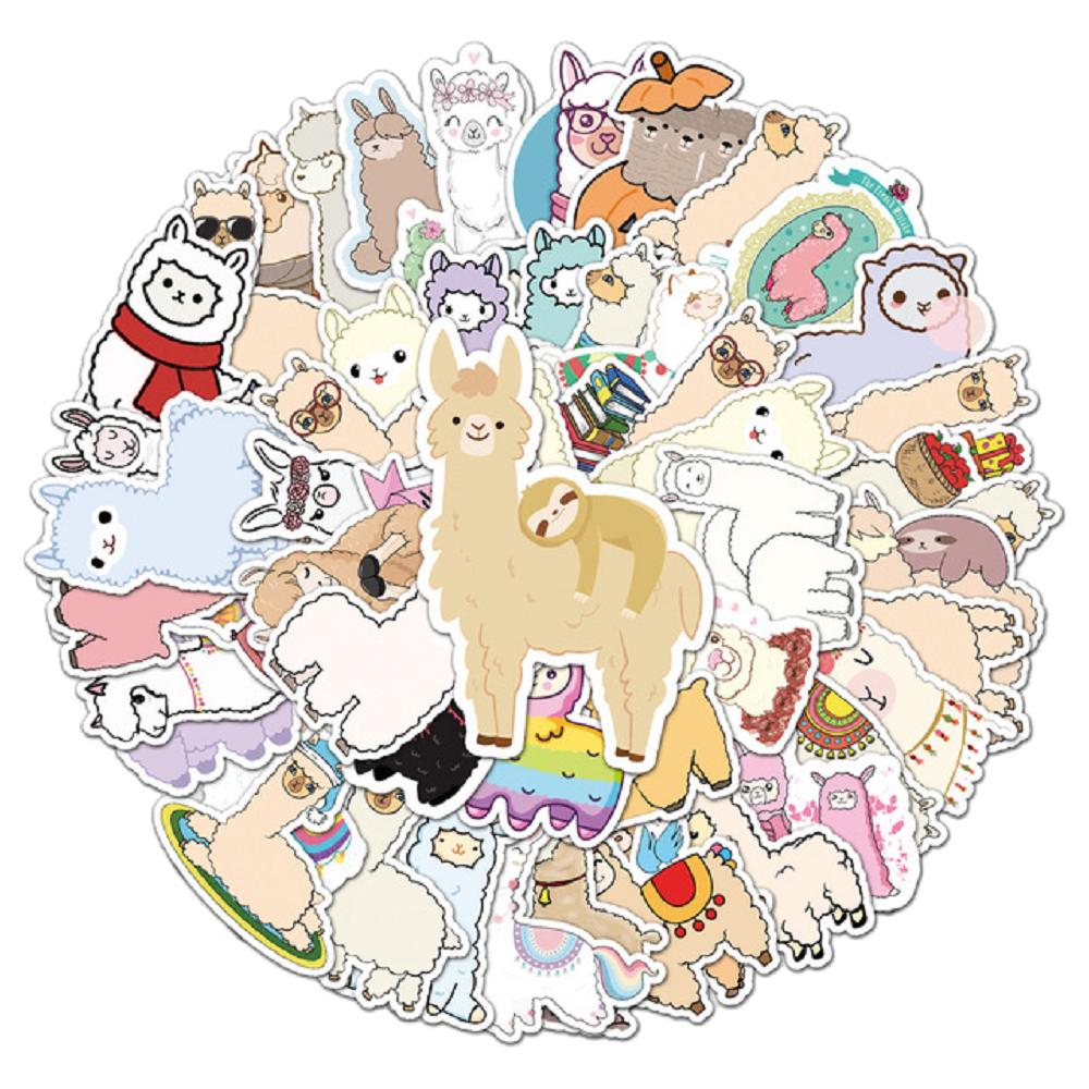 50 pcs Laptop Skateboard doodle Waterproof Sticker