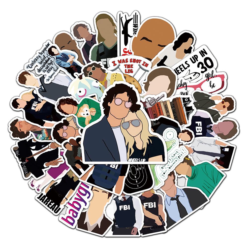 50 pcs Laptop Skateboard doodle Waterproof Sticker