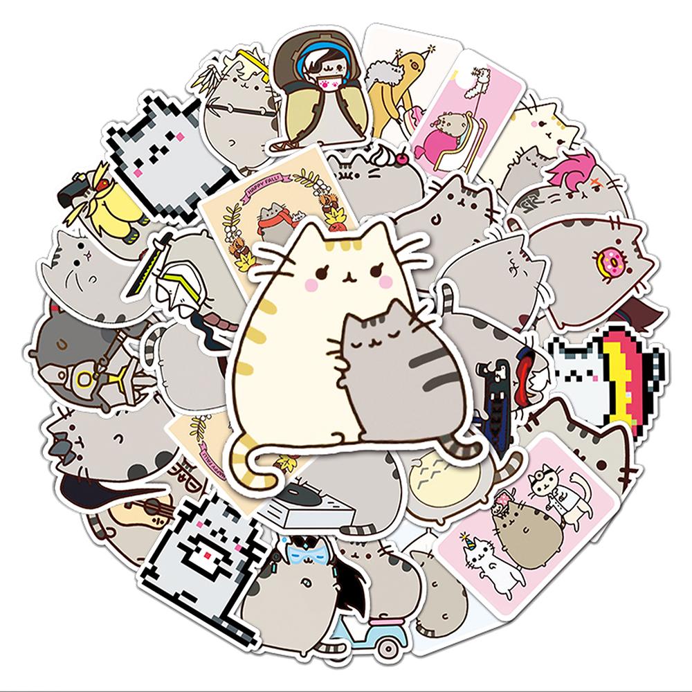 50 pcs Laptop Skateboard doodle Waterproof Sticker