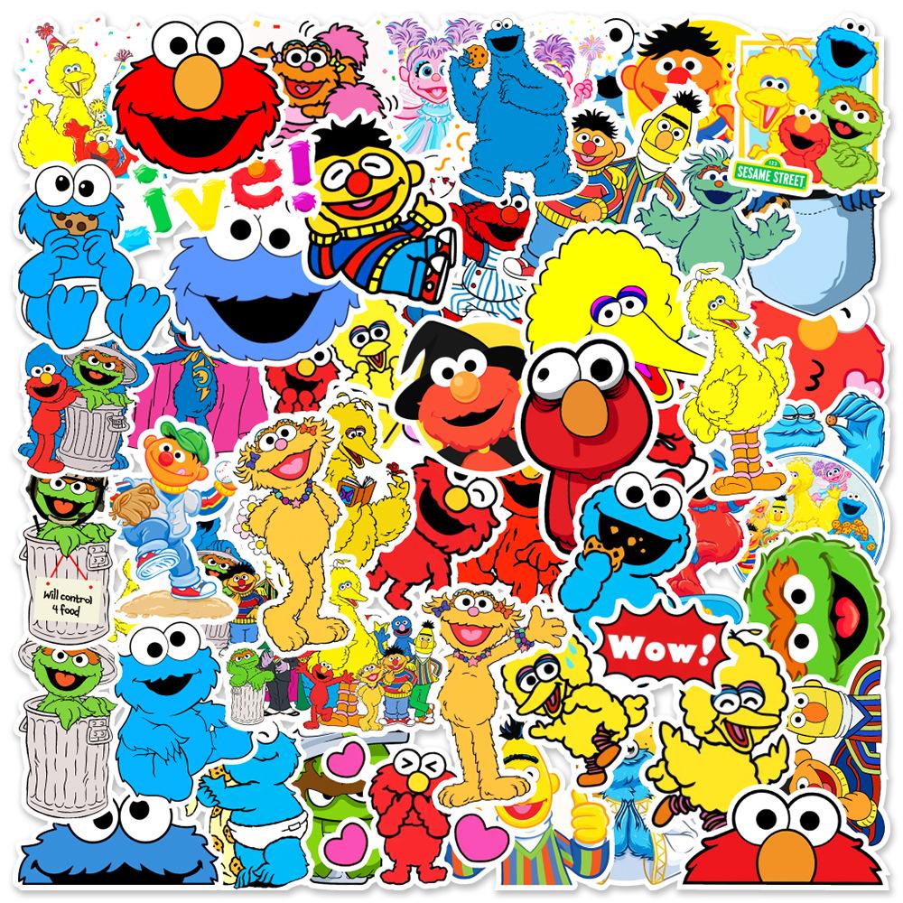 50 pcs Laptop Skateboard doodle Waterproof Sticker