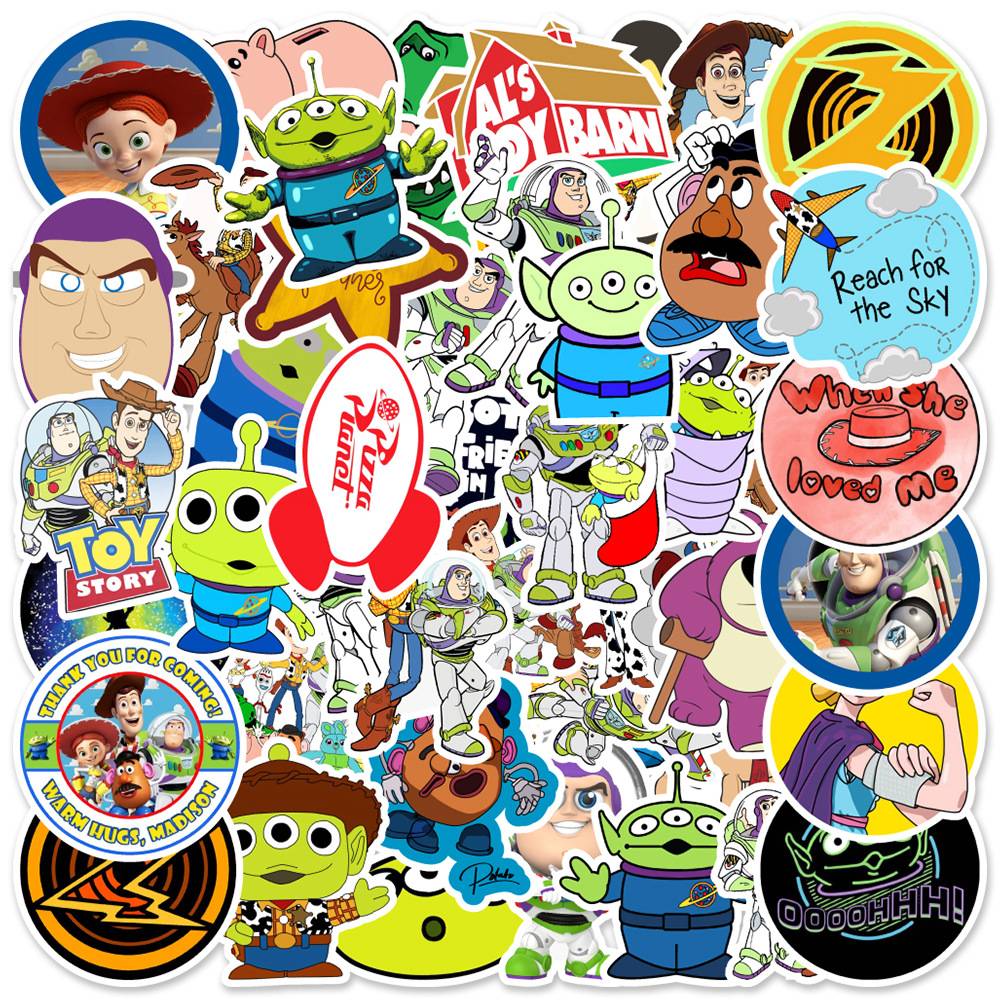 50 pcs Laptop Skateboard doodle Waterproof Sticker