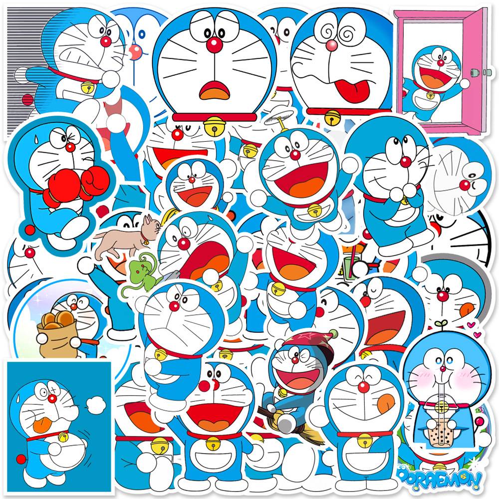 50 pcs Laptop Skateboard doodle Waterproof Sticker