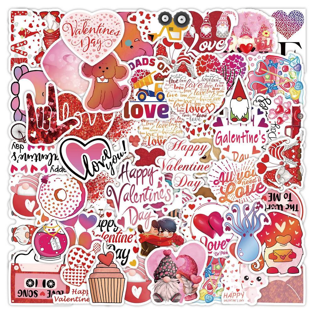 50 pcs Laptop Skateboard doodle Waterproof Sticker