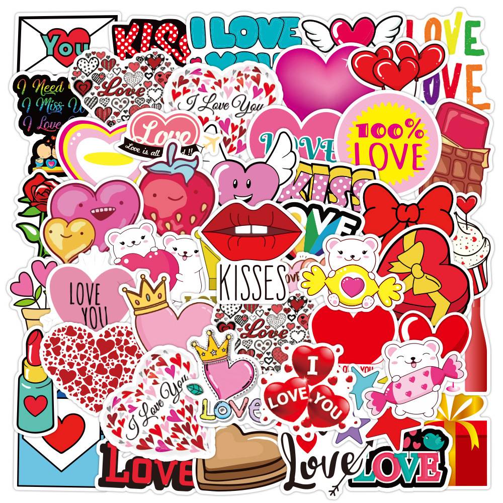 50 pcs Laptop Skateboard doodle Waterproof Sticker