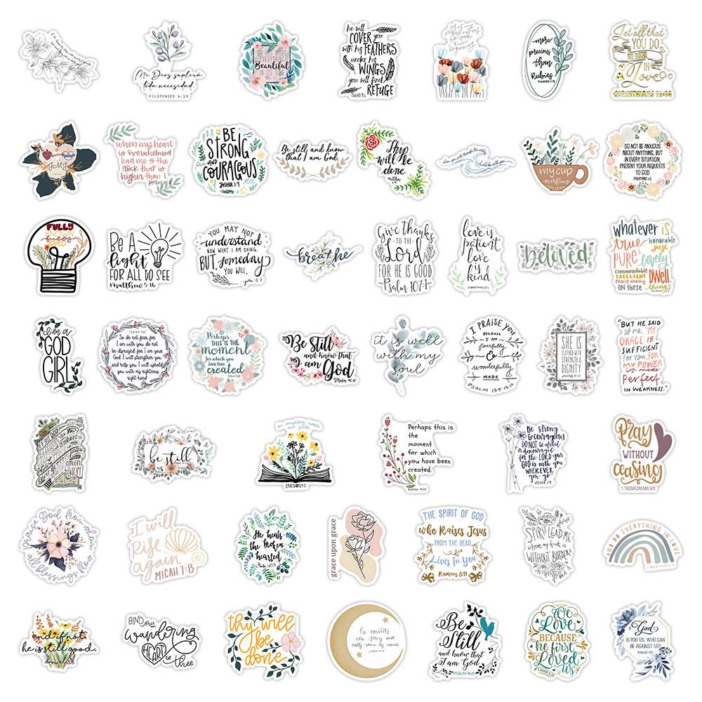 50 pcs Laptop Skateboard doodle Waterproof Sticker