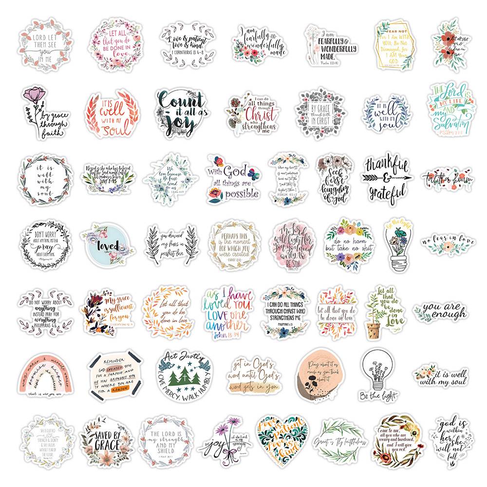 50 pcs Laptop Skateboard doodle Waterproof Sticker