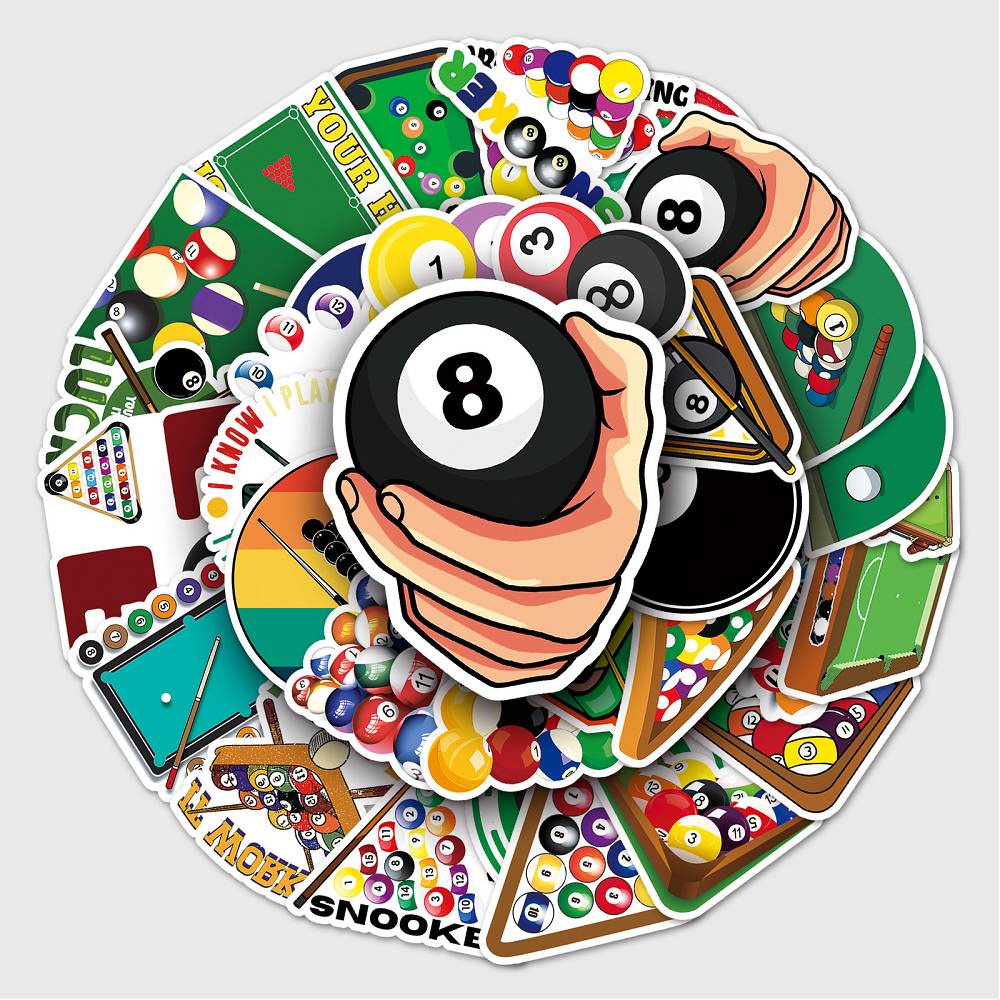 50 pcs Laptop Skateboard doodle Waterproof Sticker
