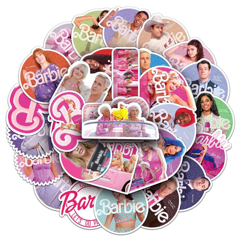 barbie stickers printable