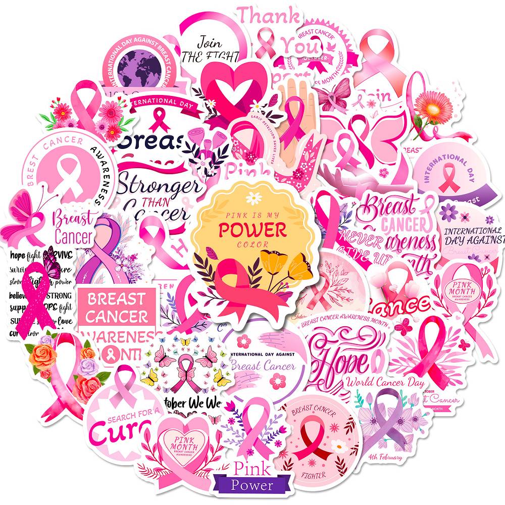 50 Mental Health stickers for girls