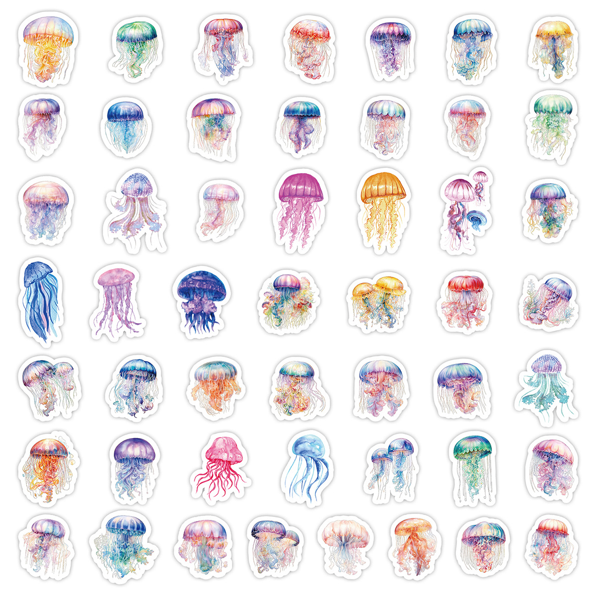 50 Ocean Series Stickers