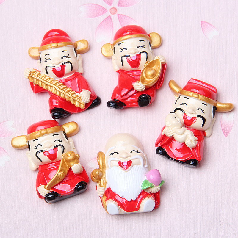 Random Mix 10 Christmas gift resin DIY accessories