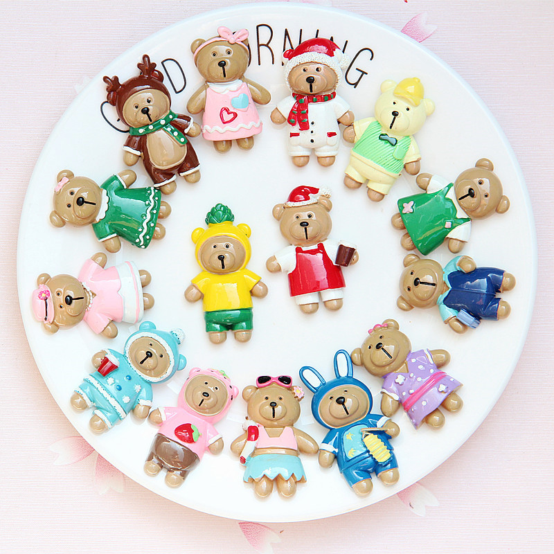 Random Mix 10 pcs Christmas gift resin DIY accessories