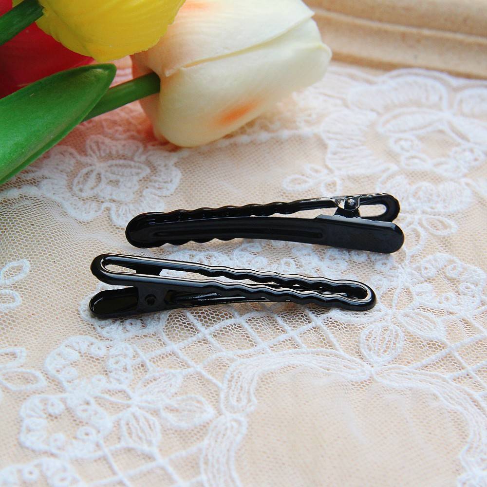 6*1cm Candy color drip oil BB hair clip