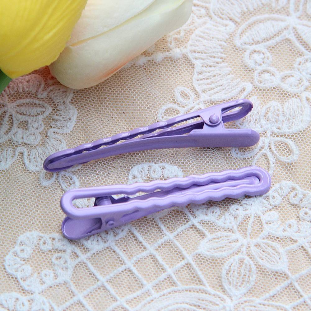 6*1cm Candy color drip oil BB hair clip