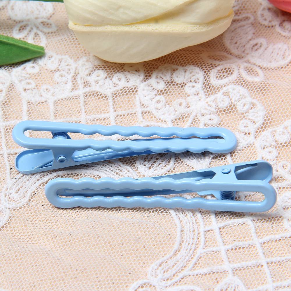 6*1cm Candy color drip oil BB hair clip