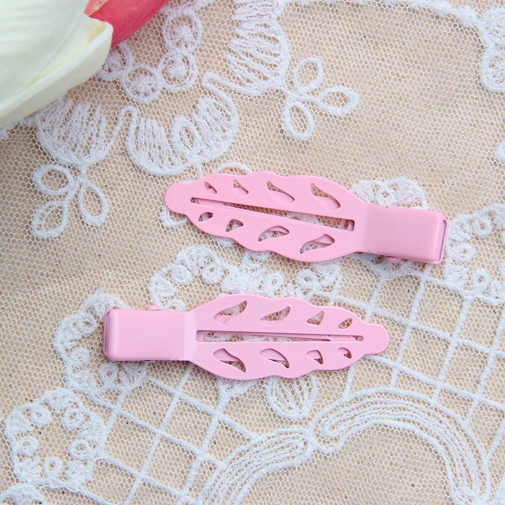 5.1cm leaf hairpin