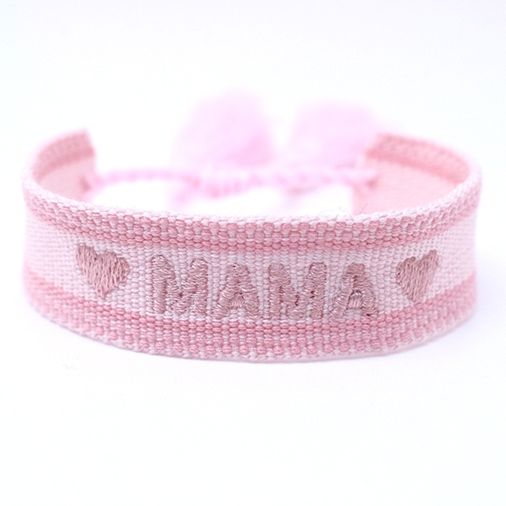 Cotton Rope MAMA Bracelet Mother's Day