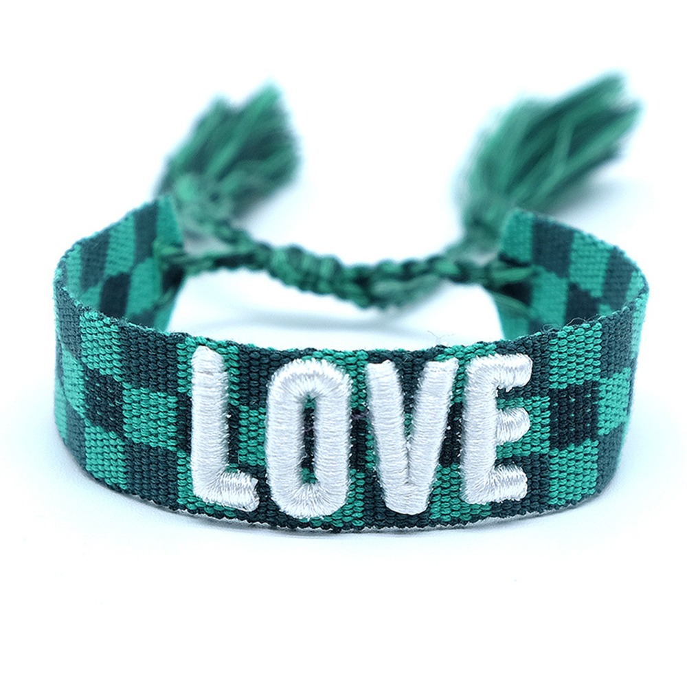 Cotton Rope LOVE Bracelet Mother's Day Valentine's Day