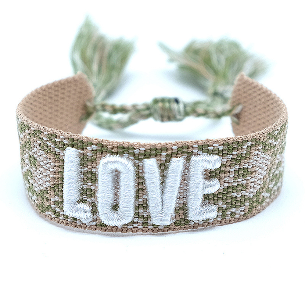 Cotton Rope LOVE Bracelet Mother's Day Valentine's Day