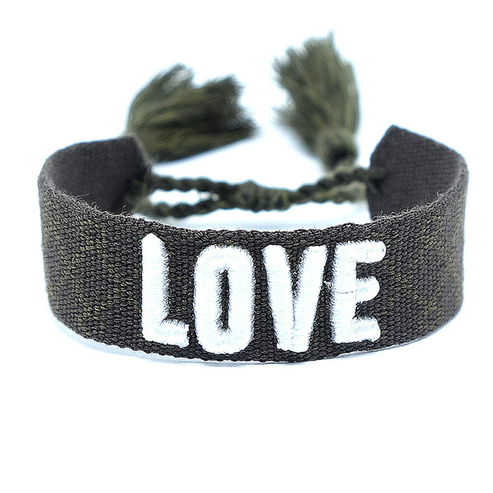 Cotton Rope LOVE Bracelet Mother's Day Valentine's Day