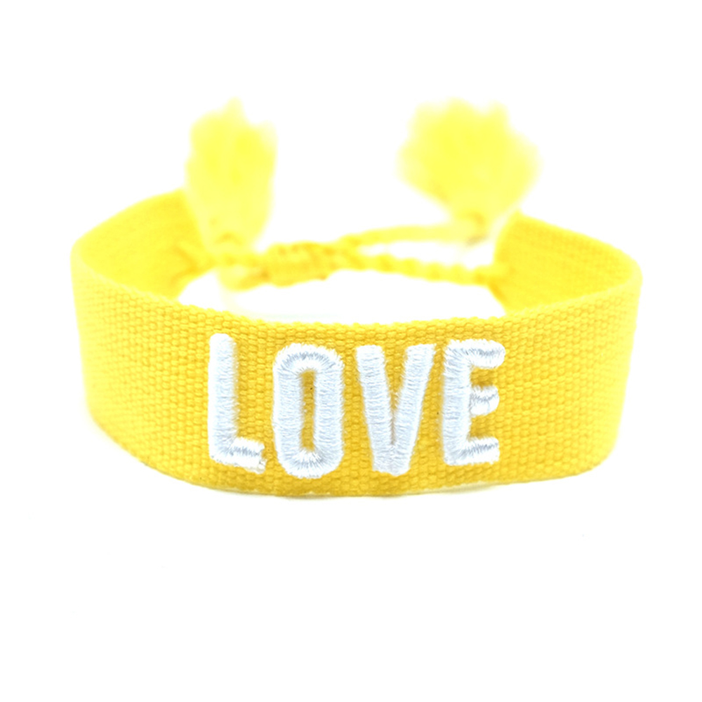 Cotton Rope LOVE Bracelet Mother's Day Valentine's Day