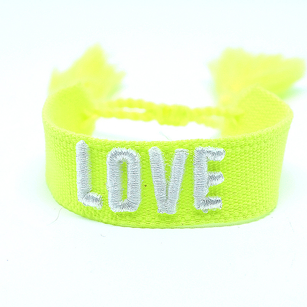 Cotton Rope LOVE Bracelet Mother's Day Valentine's Day